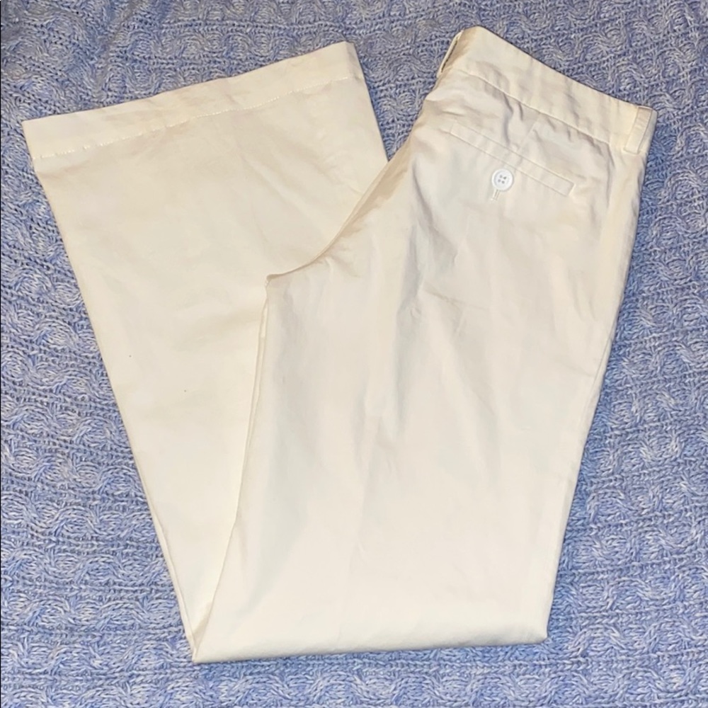 Burberry White Dress Pants
